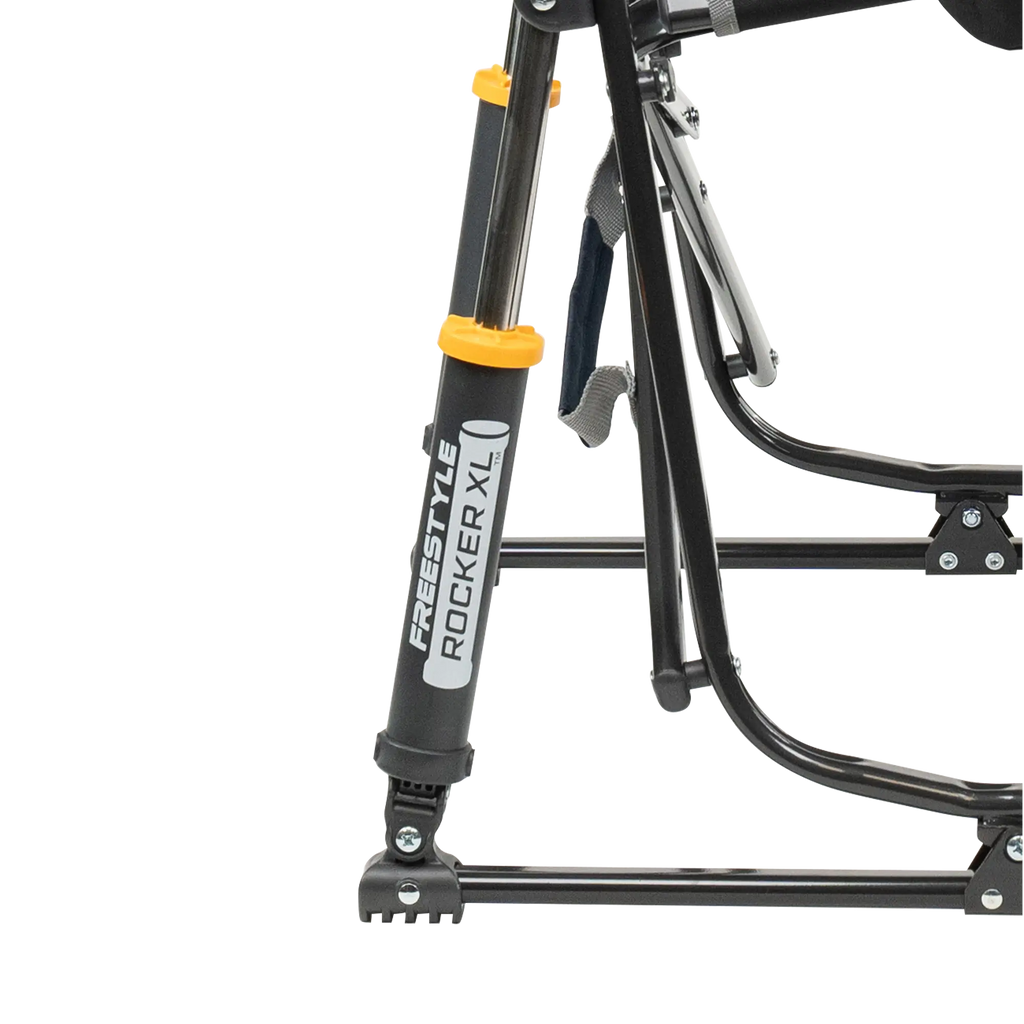 Smooth Motion Freestyle Rocker XL - Choice 552 - Heavy-Duty Kickback Rocker with Beverage Holder Detail