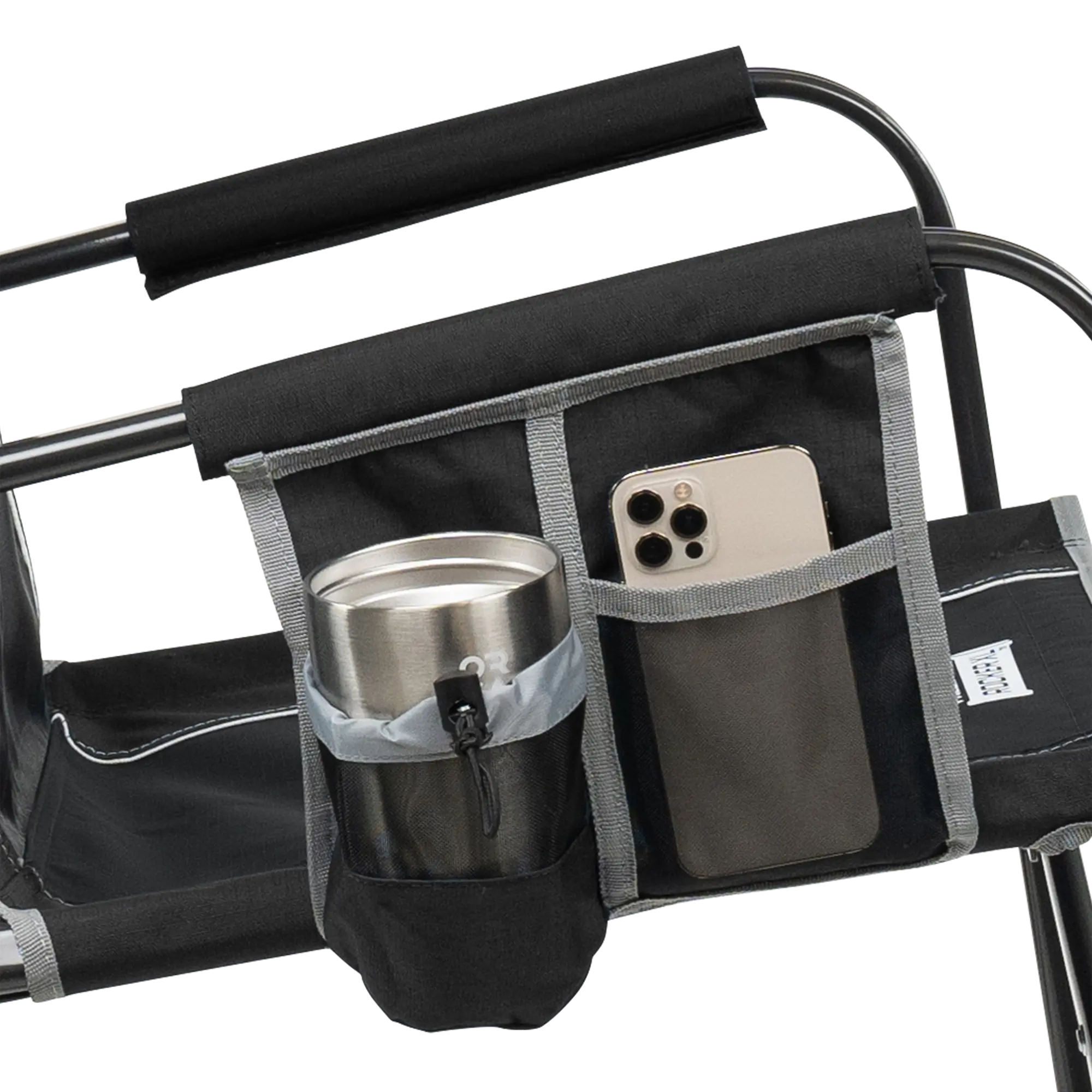 Smooth Motion Freestyle Rocker XL - Choice 552 - Heavy-Duty Kickback Rocker with Beverage Holder Detail