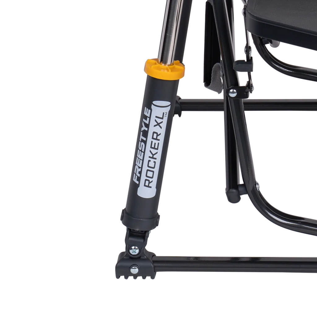 Heavy-Duty Freestyle Freestyle Rocker XL with Side Table - Choice 836 - RoadTrip Rocker Smooth Motion Camp Chair Detail
