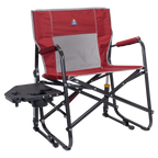 Heavy-Duty Freestyle Freestyle Rocker XL with Side Table - Choice 836 - RoadTrip Rocker Smooth Motion Camp Chair - Cinnamon