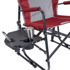 Heavy-Duty Freestyle Freestyle Rocker XL with Side Table - Choice 836 - RoadTrip Rocker Smooth Motion Camp Chair Detail