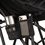 Luxury Camp Puff Rocker - Choice 731 - RoadTrip Rocker Smooth Motion Camp Chair Detail