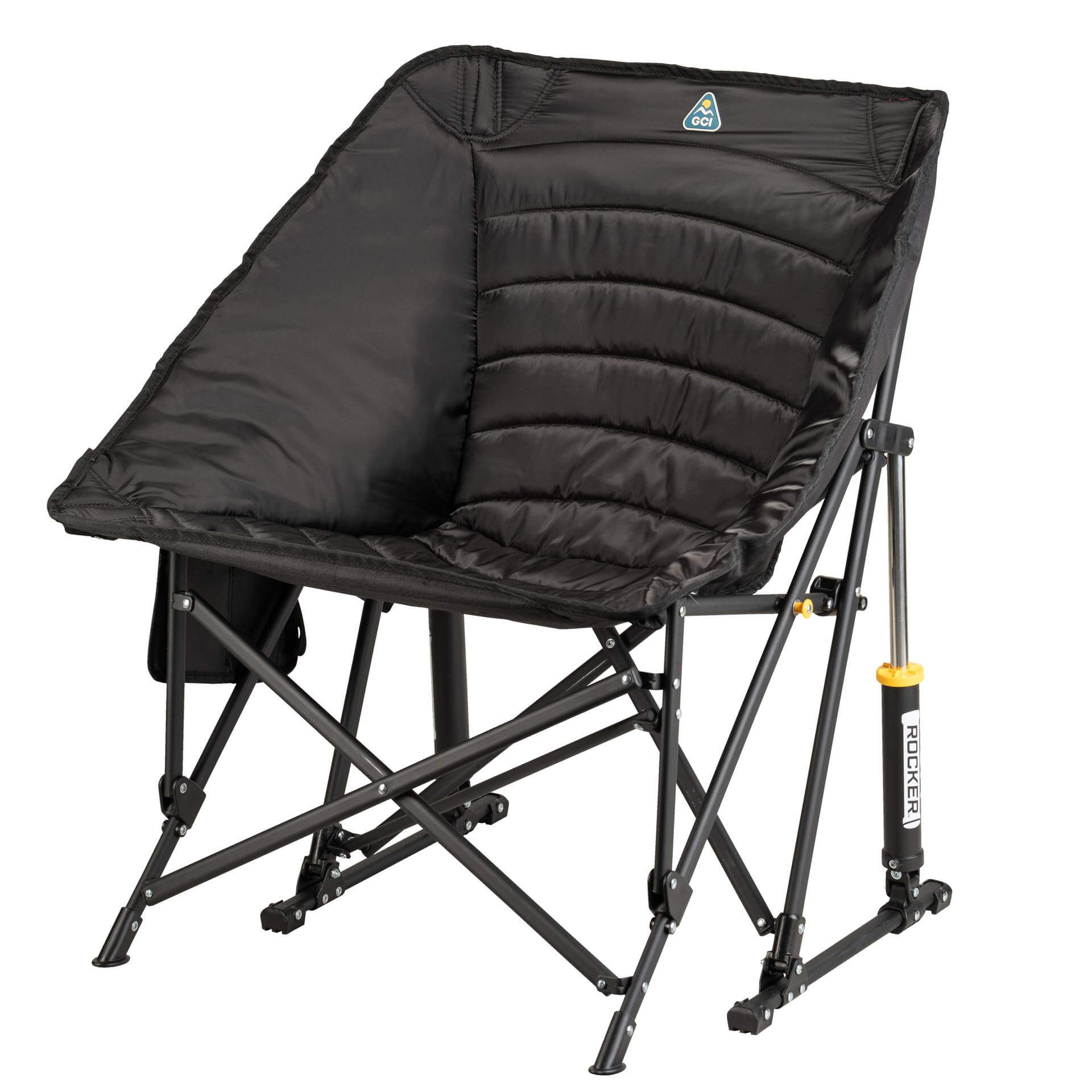 Luxury Camp Puff Rocker - Choice 731 - RoadTrip Rocker Smooth Motion Camp Chair Detail
