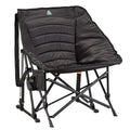 Luxury Camp Puff Rocker - Choice 731 - RoadTrip Rocker Smooth Motion Camp Chair - Black