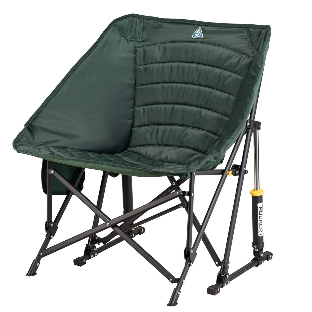 Luxury Camp Puff Rocker - Choice 731 - RoadTrip Rocker Smooth Motion Camp Chair Detail