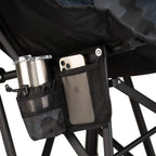 Luxury Camp Puff Rocker - Choice 731 - RoadTrip Rocker Smooth Motion Camp Chair Detail