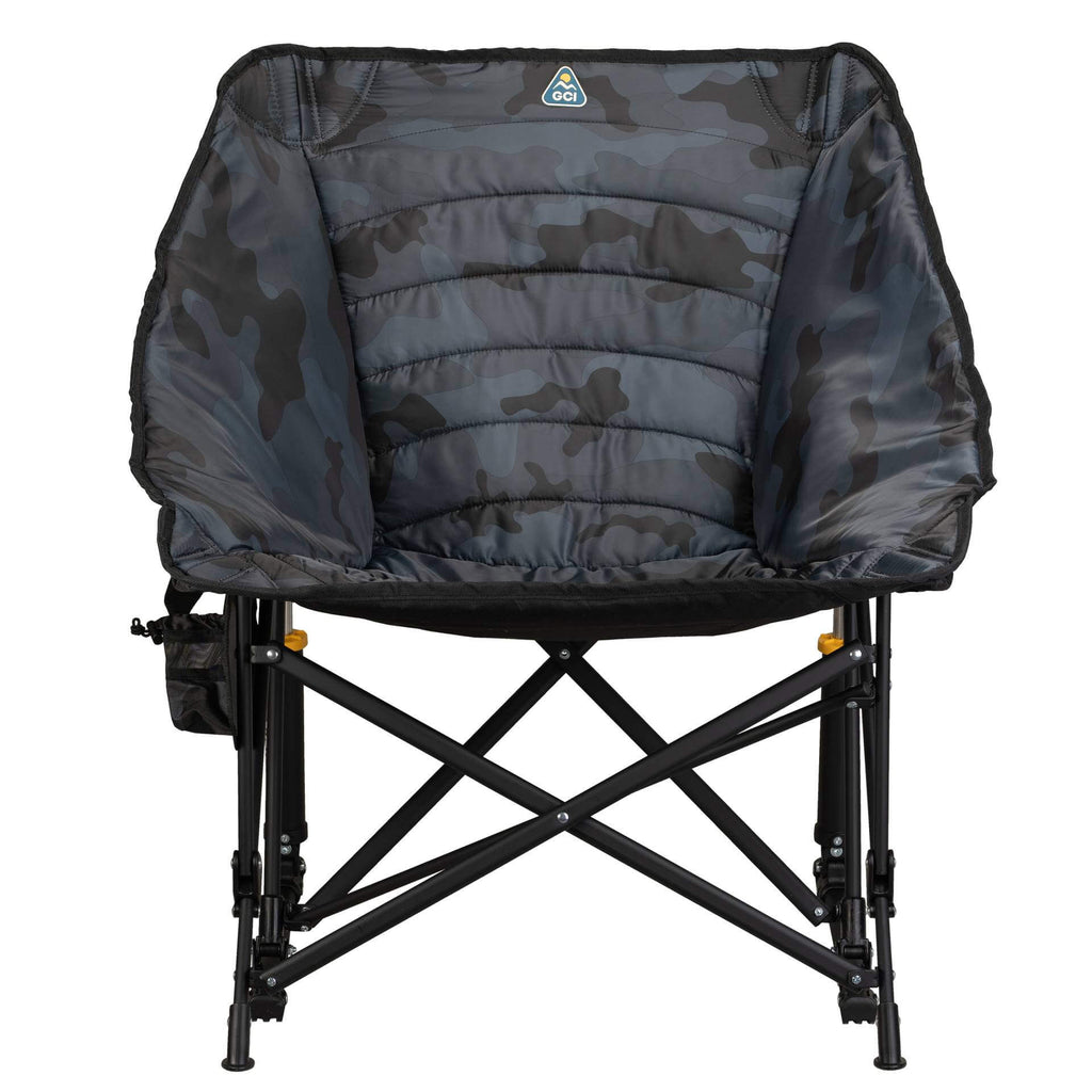 Luxury Camp Puff Rocker - Choice 731 - RoadTrip Rocker Smooth Motion Camp Chair Detail
