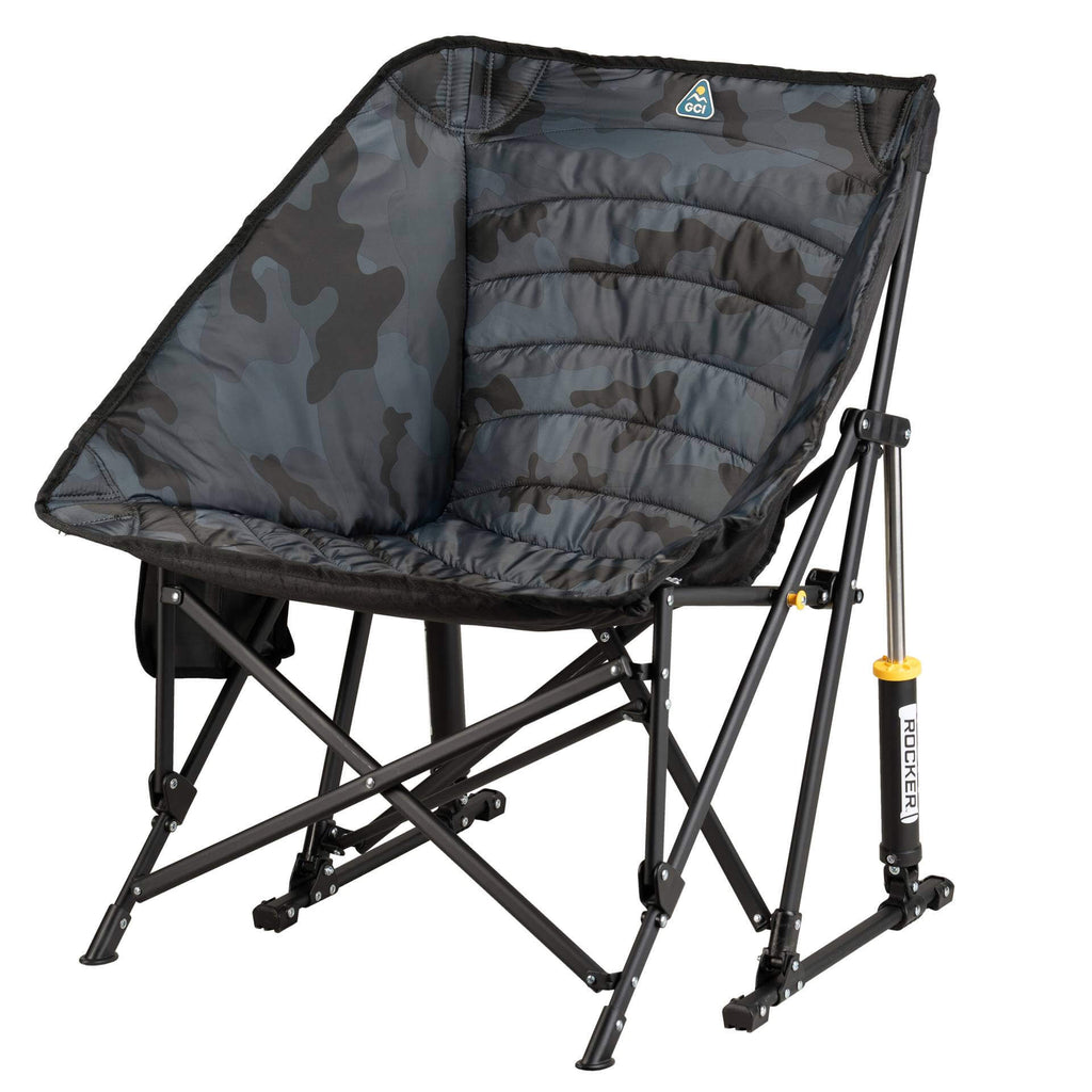 Luxury Camp Puff Rocker - Choice 731 - RoadTrip Rocker Smooth Motion Camp Chair Detail