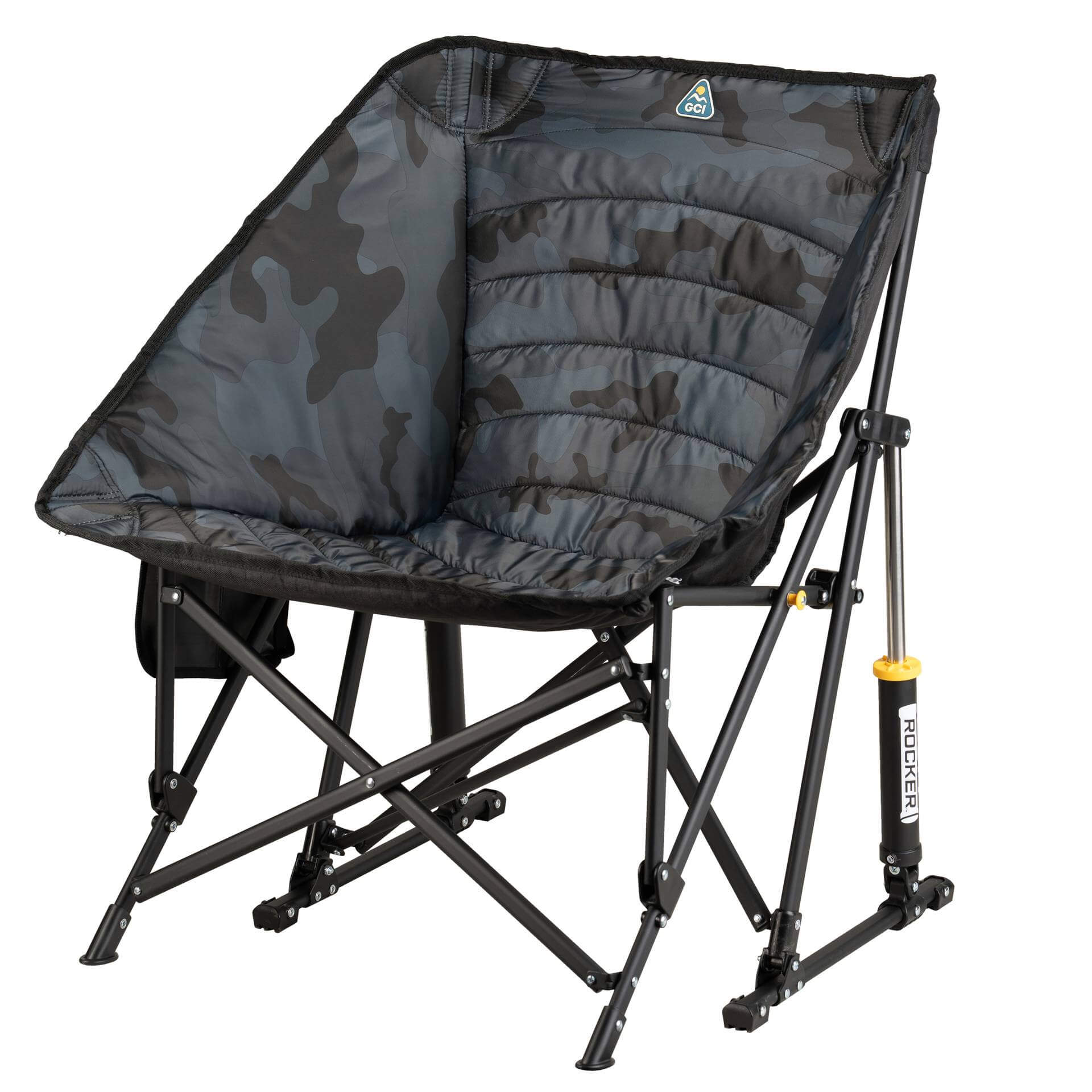 Luxury Camp Puff Rocker - Choice 731 - RoadTrip Rocker Smooth Motion Camp Chair Detail