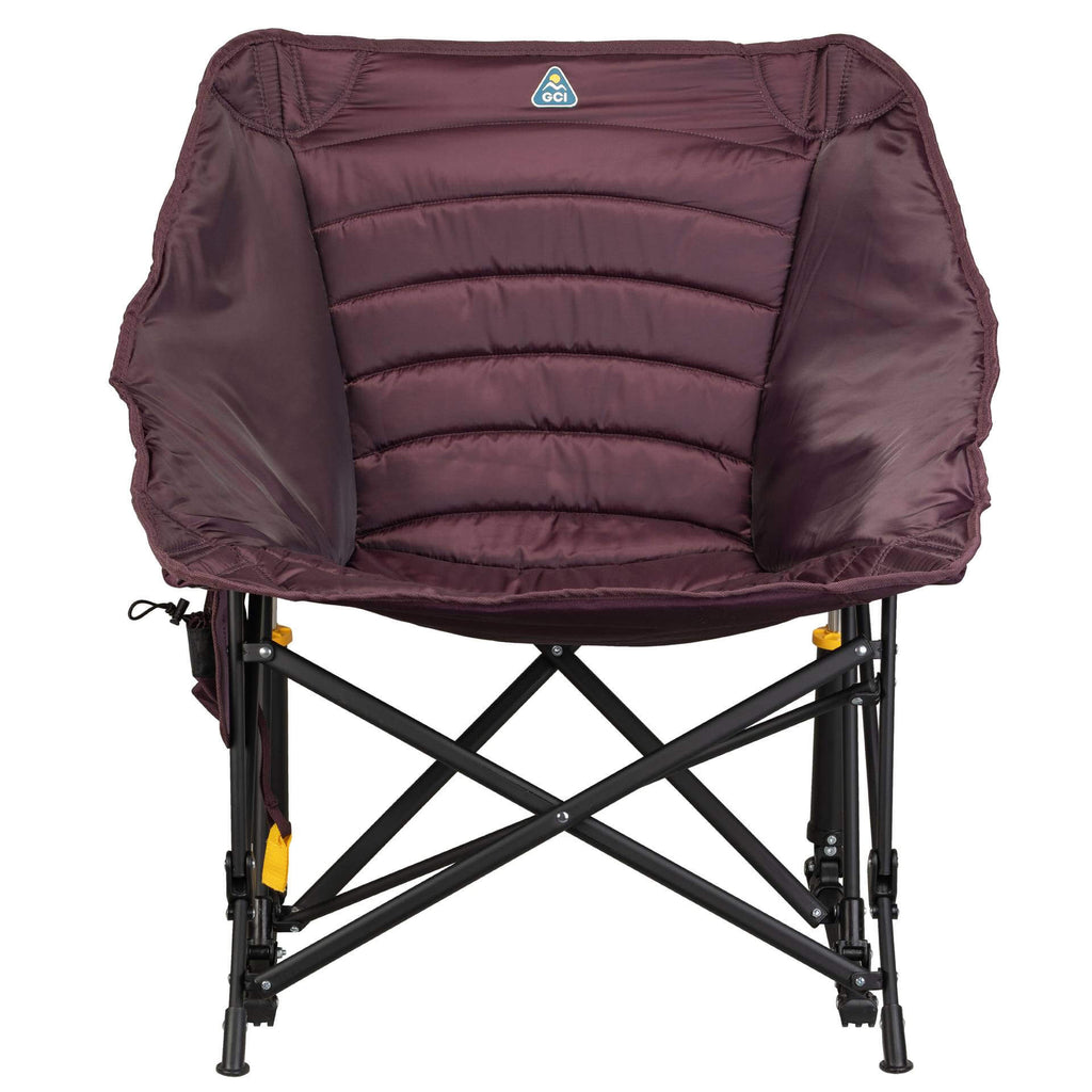 Luxury Camp Puff Rocker - Choice 731 - RoadTrip Rocker Smooth Motion Camp Chair Detail