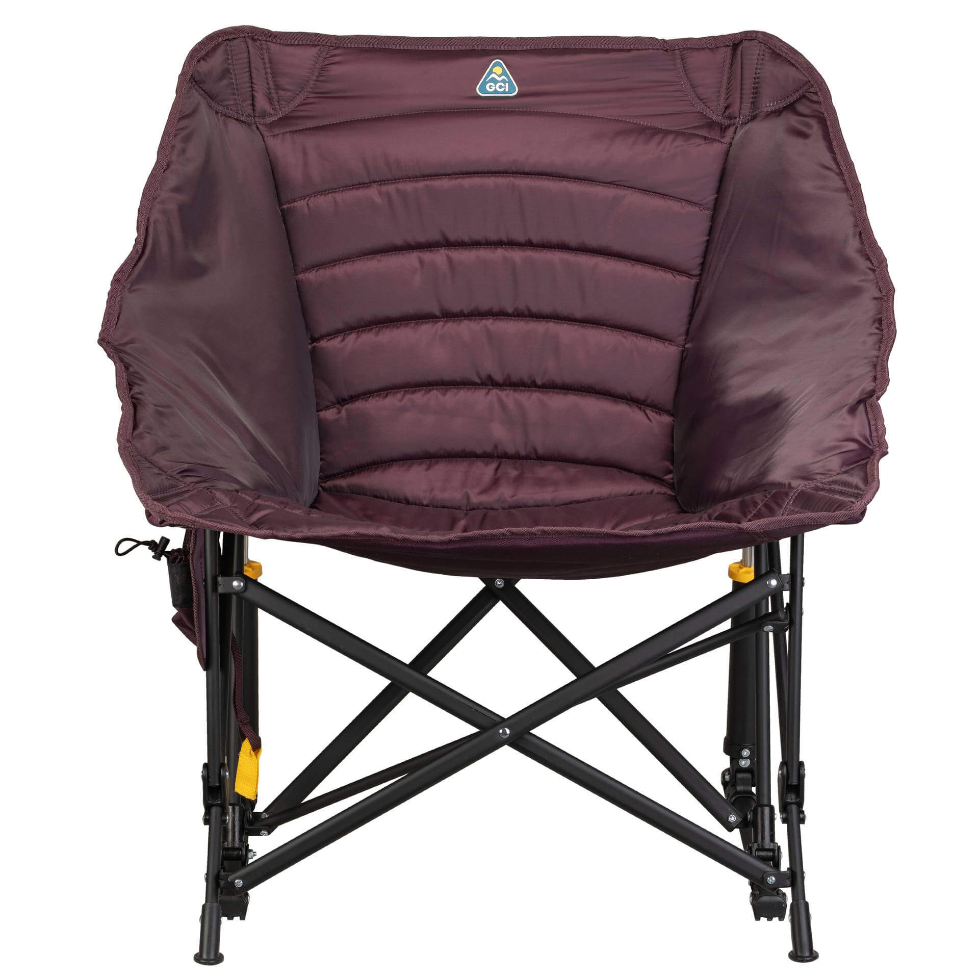Luxury Camp Puff Rocker - Choice 731 - RoadTrip Rocker Smooth Motion Camp Chair Detail