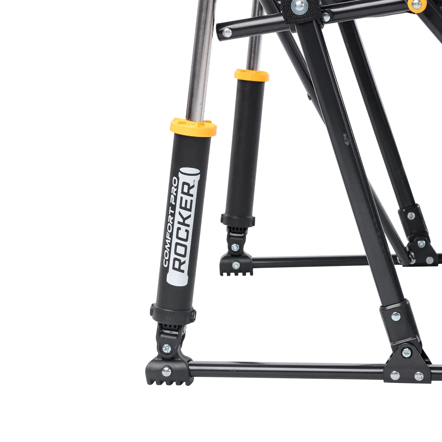 Patented Spring-Action Comfort Pro Rocker XL - Choice 107 - Heavy-Duty Kickback Rocker with Beverage Holder Detail
