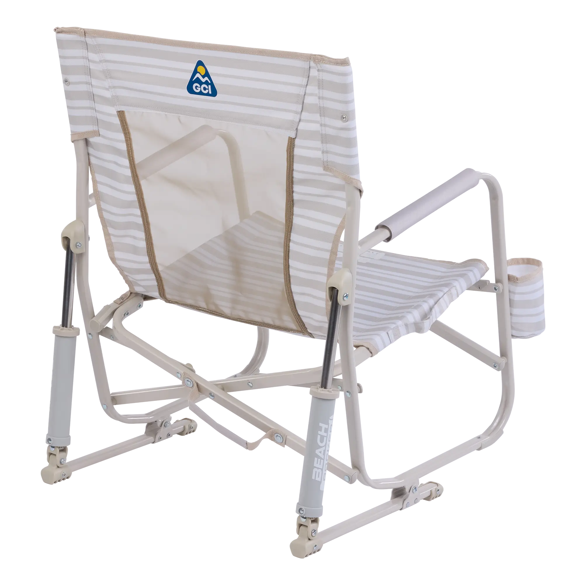 Patented Spring-Action Beach Rocker - Choice 712 - RoadTrip Rocker Smooth Motion Camp Chair Detail