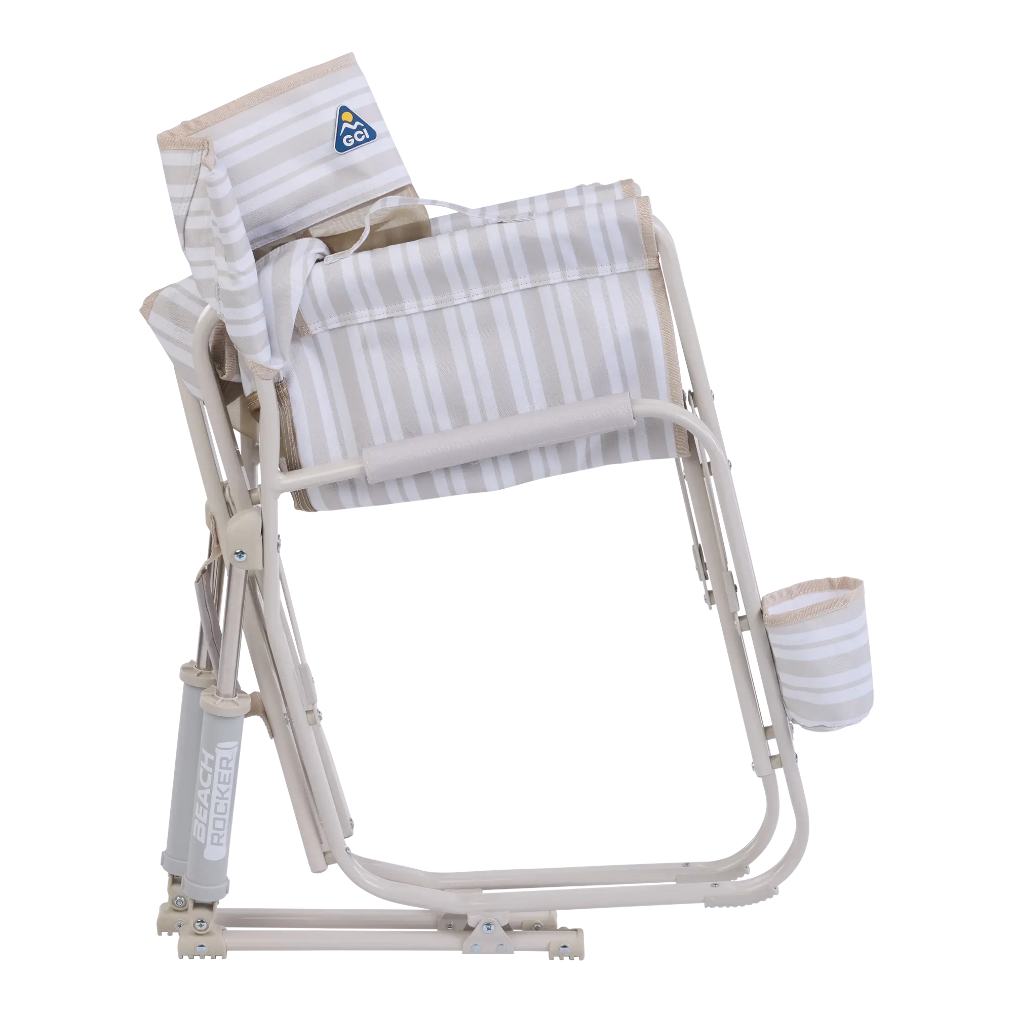 Patented Spring-Action Beach Rocker - Choice 712 - RoadTrip Rocker Smooth Motion Camp Chair Detail