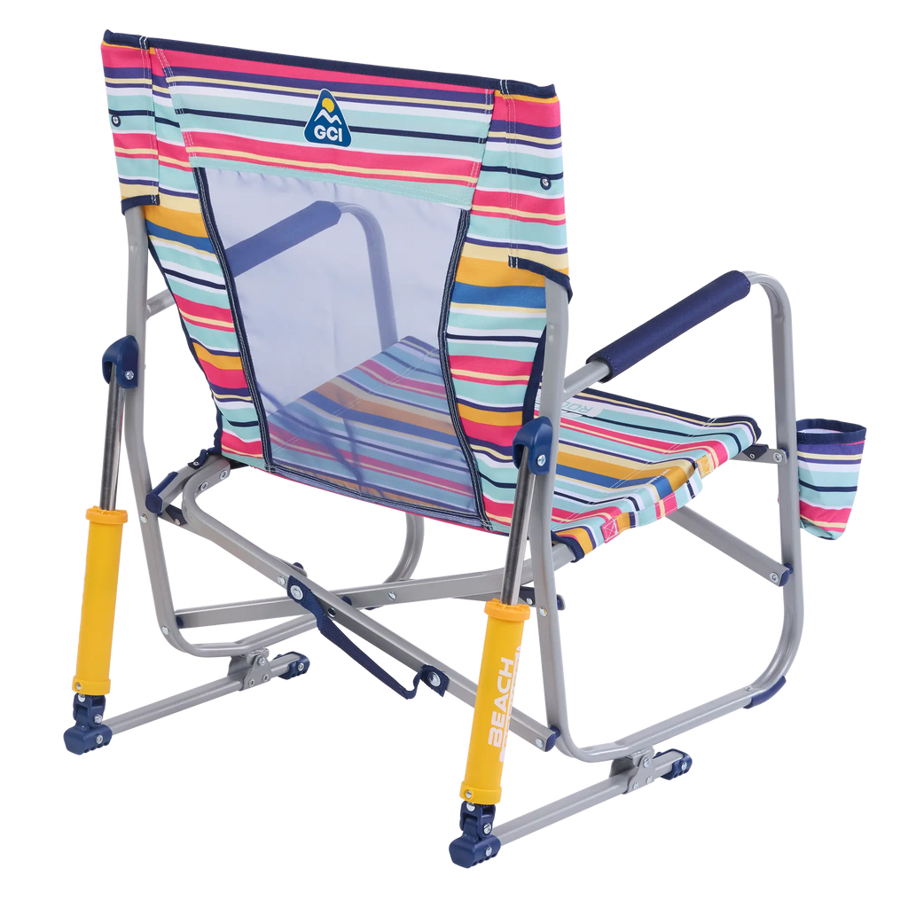 Patented Spring-Action Beach Rocker - Choice 712 - RoadTrip Rocker Smooth Motion Camp Chair Detail