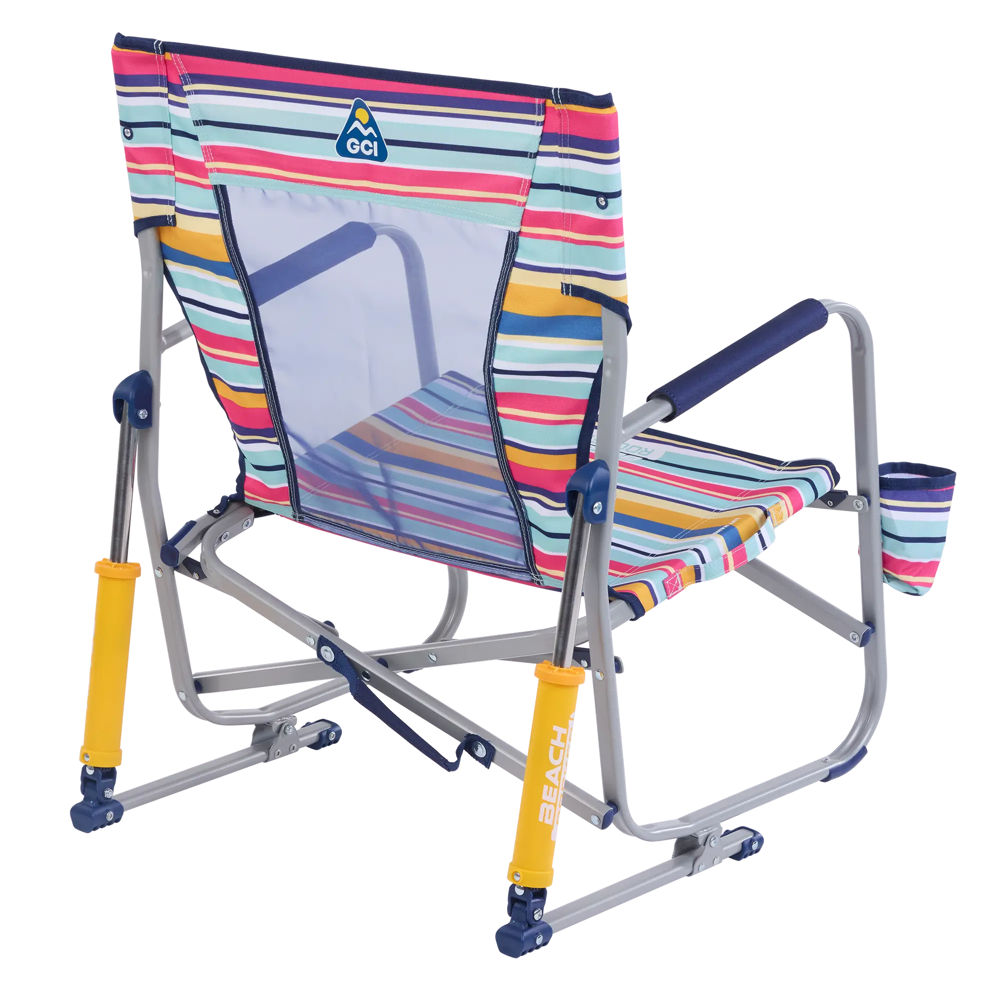 Patented Spring-Action Beach Rocker - Choice 712 - RoadTrip Rocker Smooth Motion Camp Chair Detail