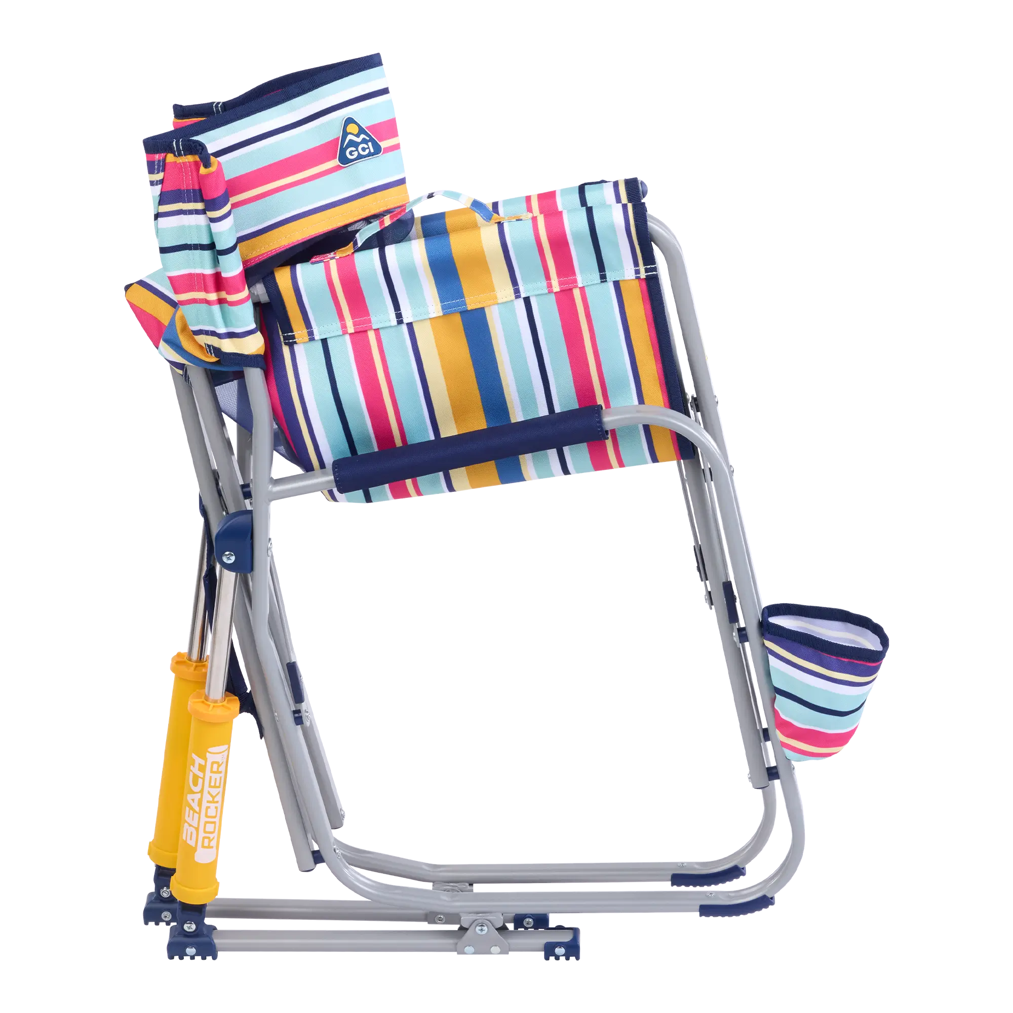 Patented Spring-Action Beach Rocker - Choice 712 - RoadTrip Rocker Smooth Motion Camp Chair Detail