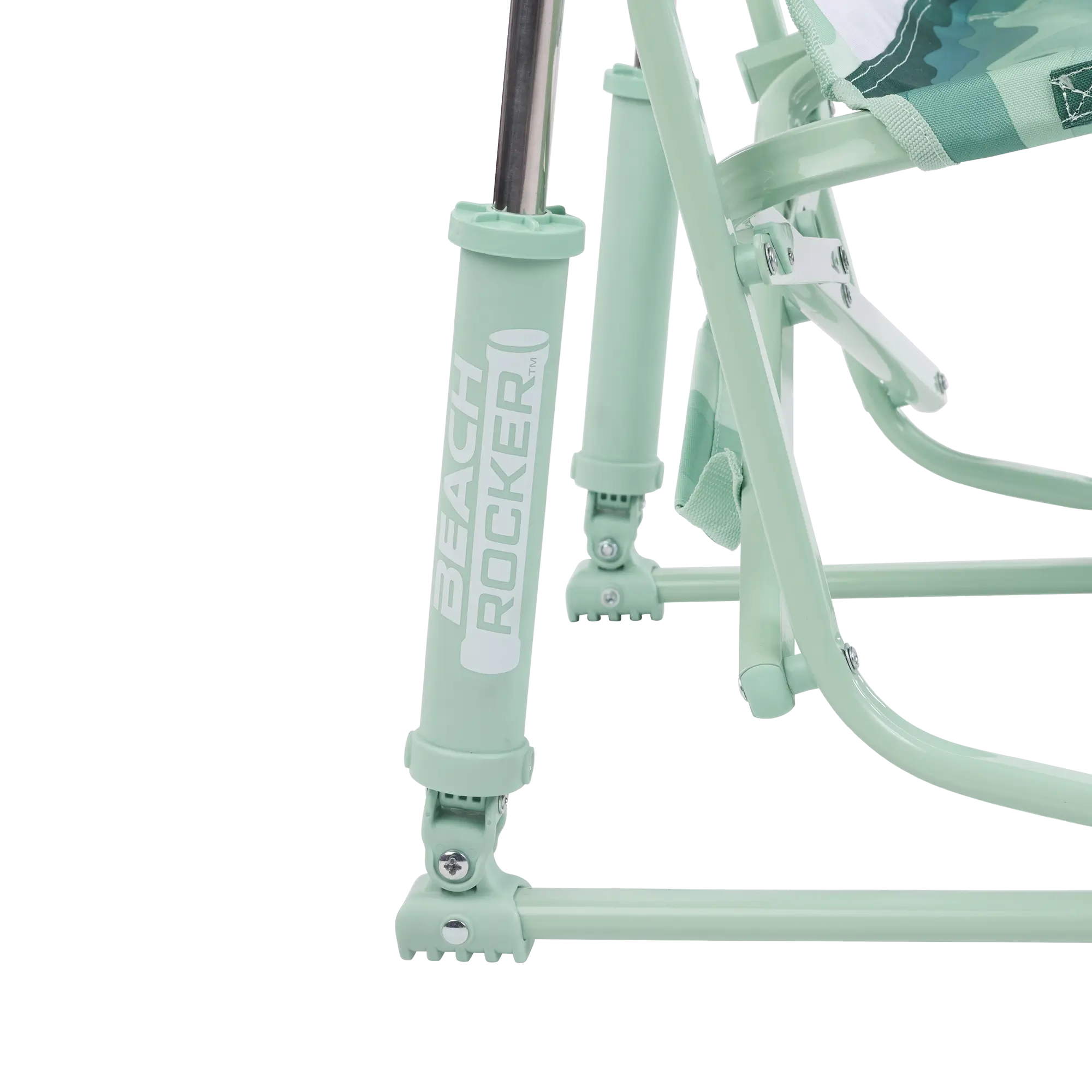 Patented Spring-Action Beach Rocker - Choice 712 - RoadTrip Rocker Smooth Motion Camp Chair Detail