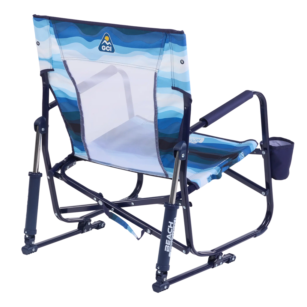 Patented Spring-Action Beach Rocker - Choice 712 - RoadTrip Rocker Smooth Motion Camp Chair Detail