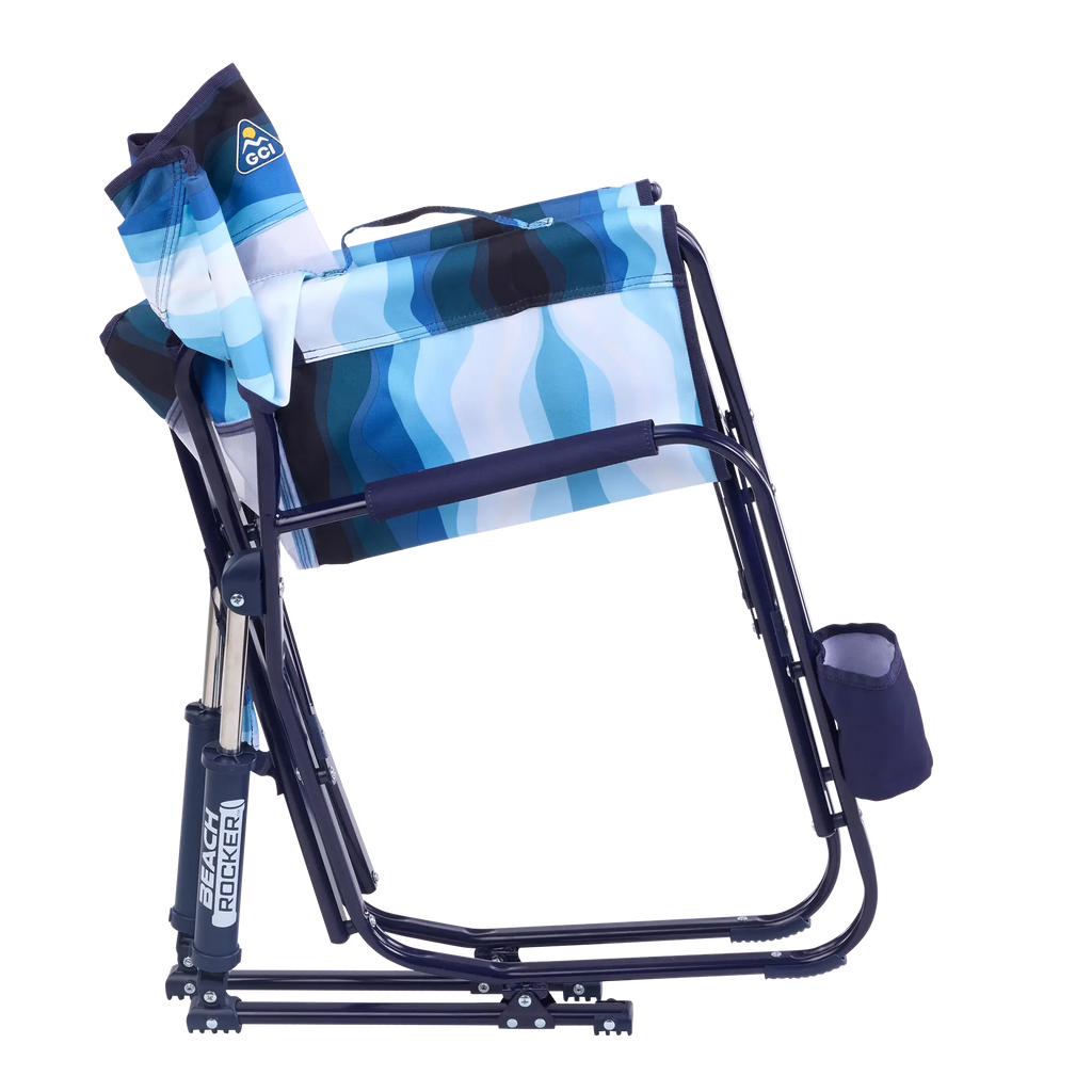 Patented Spring-Action Beach Rocker - Choice 712 - RoadTrip Rocker Smooth Motion Camp Chair Detail