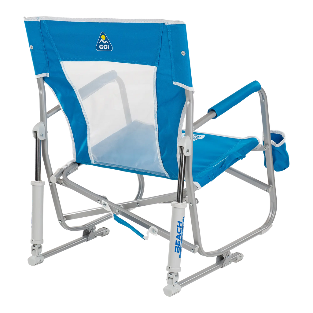 Patented Spring-Action Beach Rocker - Choice 712 - RoadTrip Rocker Smooth Motion Camp Chair Detail