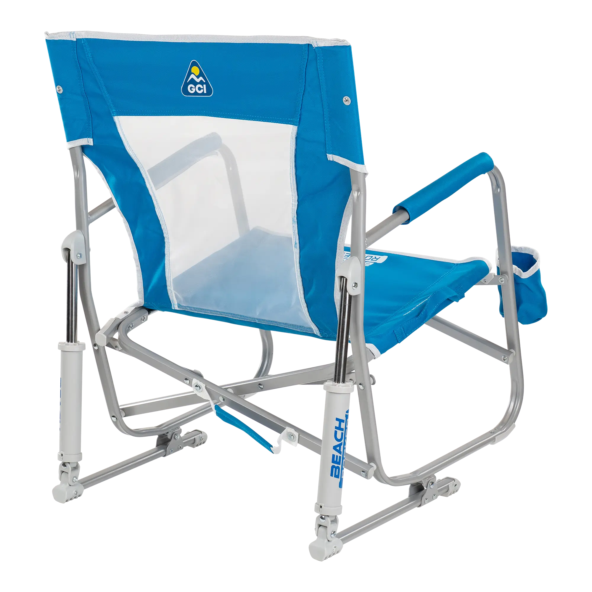 Patented Spring-Action Beach Rocker - Choice 712 - RoadTrip Rocker Smooth Motion Camp Chair Detail