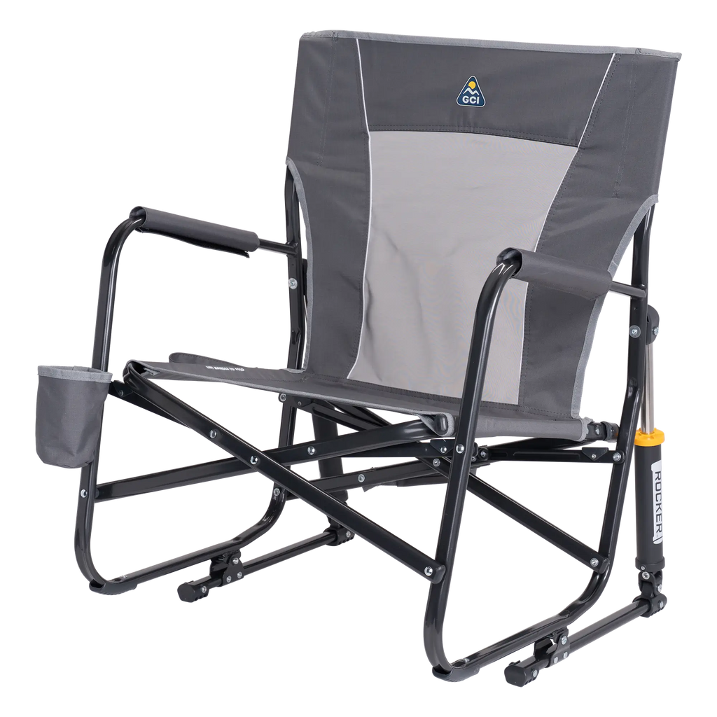 Smooth Motion FirePit Rocker - Choice 737 - RoadTrip Rocker Smooth Motion Camp Chair Detail