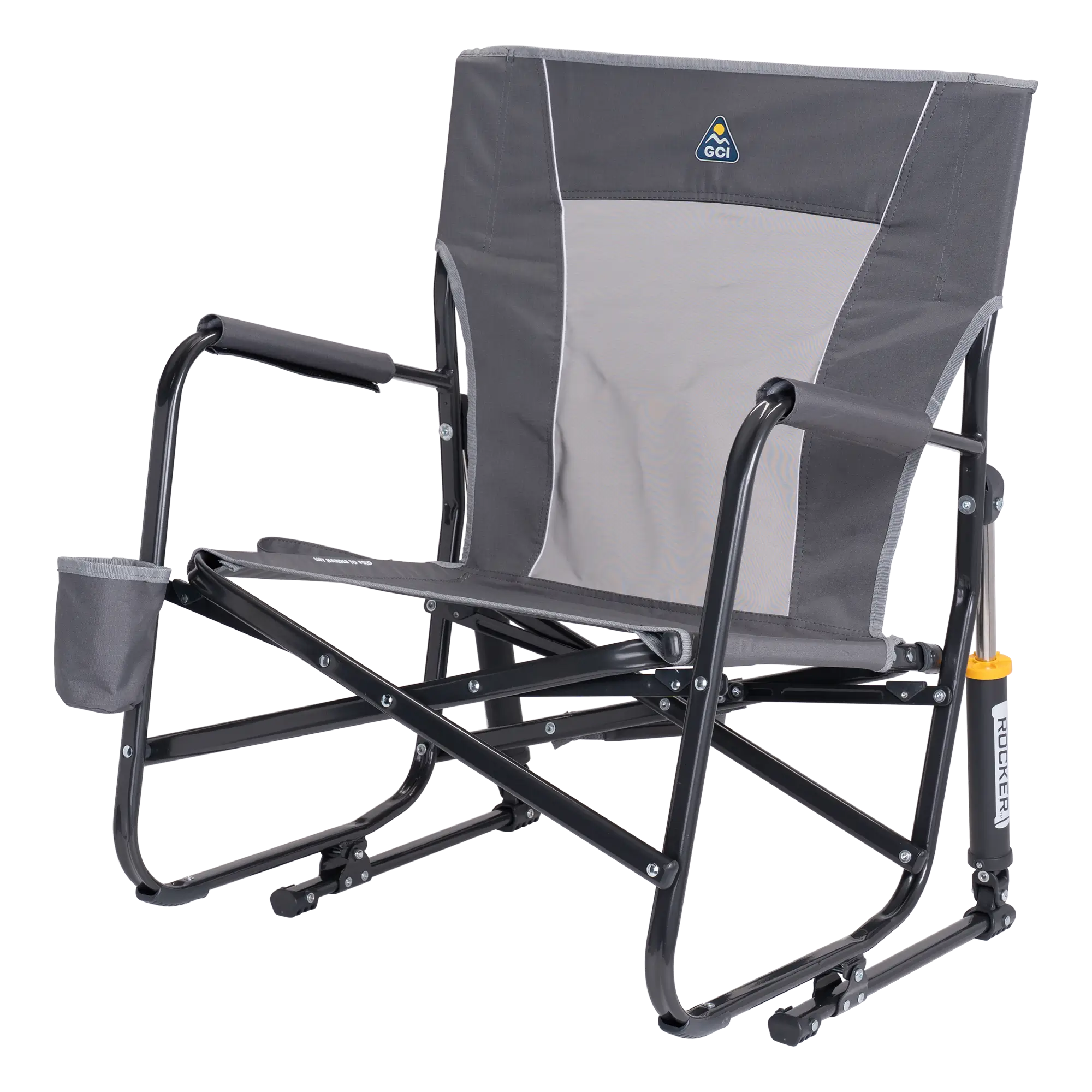 Smooth Motion FirePit Rocker - Choice 737 - RoadTrip Rocker Smooth Motion Camp Chair Detail