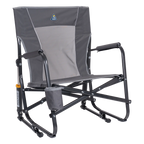 Smooth Motion FirePit Rocker - Choice 737 - RoadTrip Rocker Smooth Motion Camp Chair - Pewter