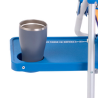 Sand-Friendly Big Surf with Slide Table - Choice 334 - Multi-Position Outdoor Beach Chair with Pillow Detail