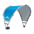 Premium All-Weather SunShade Accessory - Choice 361 - Pop-Up Outdoor Sun Shelter - UV400 Protection - Saybrook Blue