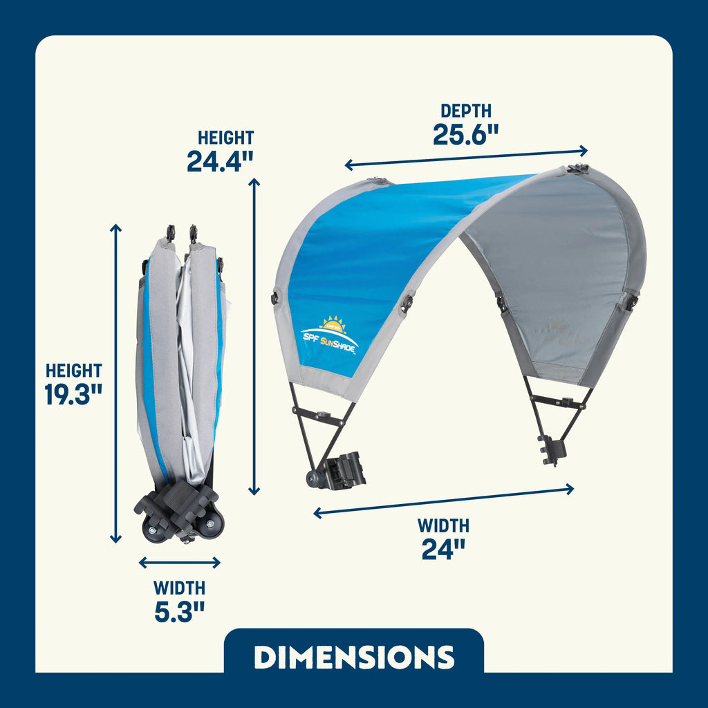 Premium All-Weather SunShade Accessory - Choice 361 - Pop-Up Outdoor Sun Shelter - UV400 Protection Detail