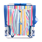 Rust-Resistant Aluminum Backpack Beach Chair - Choice 709 - Multi-Position Outdoor Beach Chair with Pillow Detail