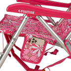 Rust-Resistant Aluminum Backpack Beach Chair - Choice 709 - Multi-Position Outdoor Beach Chair with Pillow Detail