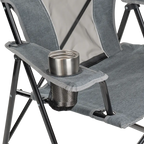 Micro-Folding Comfort Quad Chair - Choice 989 - Space-Saving Micro-Folding Chair for Backpacking Detail