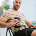 Micro-Folding Comfort Quad Chair - Choice 989 - Space-Saving Micro-Folding Chair for Backpacking Detail