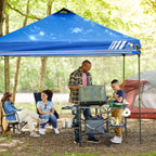 Portable Culinary Slim-Fold Cook Station - Choice 575 - Multi-Purpose Outdoor Culinary Cooking Set Detail