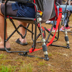 Smooth Motion Adjustable Rocker - Choice 573 - Patented Spring-Action Rocking Chair for Camping Detail