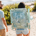 Rust-Resistant Aluminum Backpack Beach Chair - Choice 709 - Multi-Position Outdoor Beach Chair with Pillow Detail
