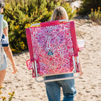 Rust-Resistant Aluminum Backpack Beach Chair - Choice 709 - Multi-Position Outdoor Beach Chair with Pillow Detail
