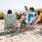 Patented Spring-Action Beach Rocker - Choice 712 - RoadTrip Rocker Smooth Motion Camp Chair Detail