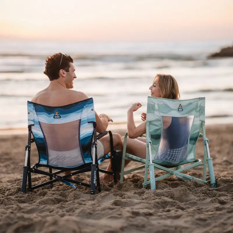 Patented Spring-Action Beach Rocker - Choice 712 - RoadTrip Rocker Smooth Motion Camp Chair Detail