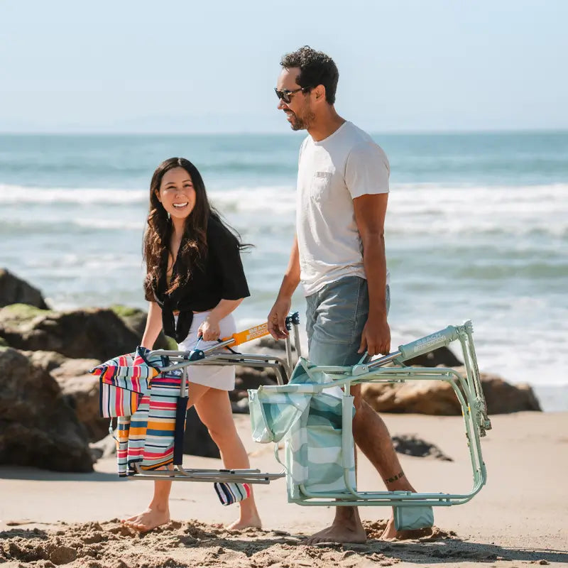 Patented Spring-Action Beach Rocker - Choice 712 - RoadTrip Rocker Smooth Motion Camp Chair Detail