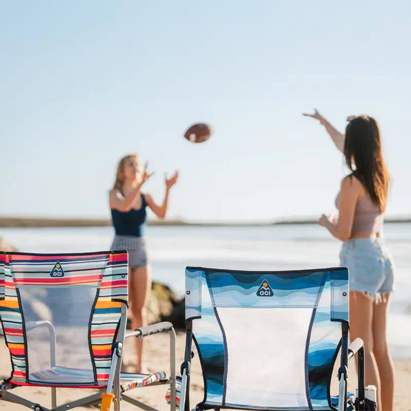 Patented Spring-Action Beach Rocker - Choice 712 - RoadTrip Rocker Smooth Motion Camp Chair Detail