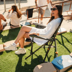 Smooth Motion BreezeRocker - Choice 504 - Patented Spring-Action Rocking Chair for Camping Detail