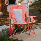 Patented Spring-Action Comfort Pro Rocker - Choice 375 - Patented Spring-Action Rocking Chair for Camping Detail