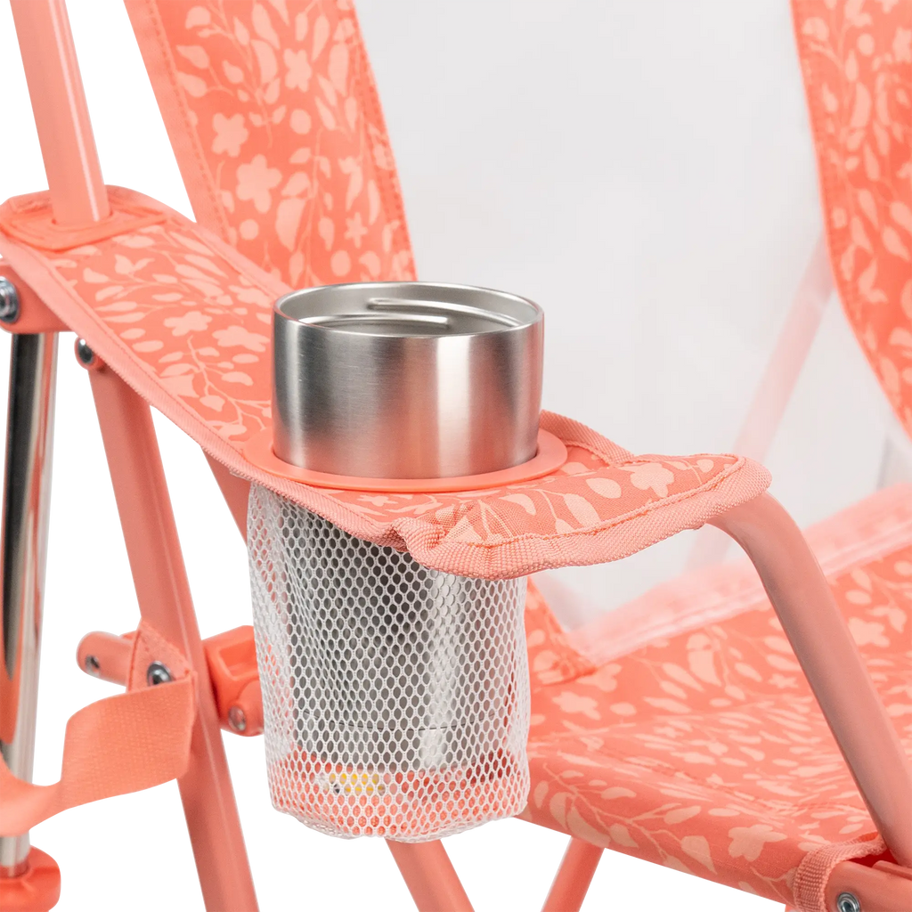 Patented Spring-Action Comfort Pro Rocker - Choice 375 - Patented Spring-Action Rocking Chair for Camping Detail