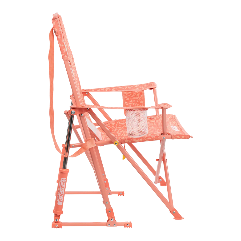 Patented Spring-Action Comfort Pro Rocker - Choice 375 - Patented Spring-Action Rocking Chair for Camping Detail