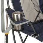 Patented Spring-Action Comfort Pro Rocker - Choice 375 - Patented Spring-Action Rocking Chair for Camping Detail