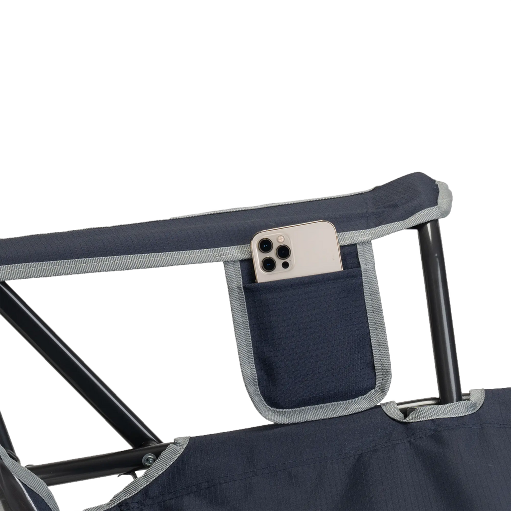 Patented Spring-Action Comfort Pro Rocker - Choice 375 - Patented Spring-Action Rocking Chair for Camping Detail